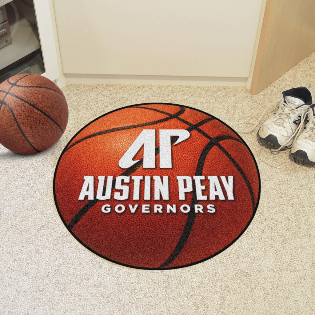 Austin Peay State Governors Basketball Mat 27" diameter 