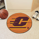 Central Michigan Basketball Mat 27" diameter