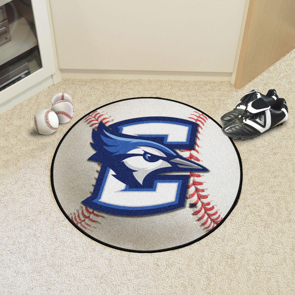 Creighton Blue Jays Baseball Mat 27" diameter 