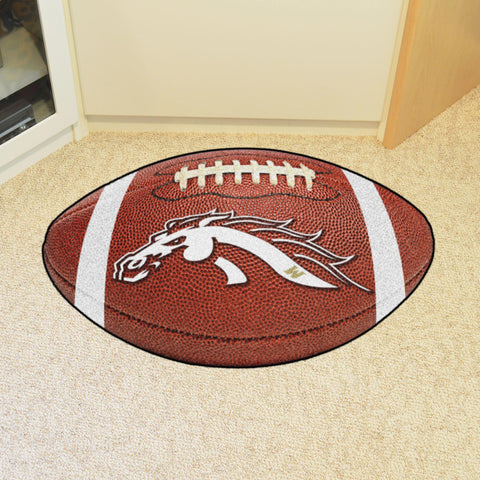 Western Michigan Broncos Football Mat 20.5"x32.5" 