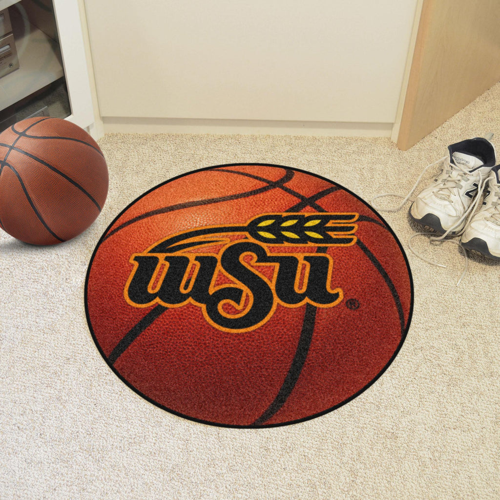 Wichita State Shockers Basketball Mat 27" diameter 