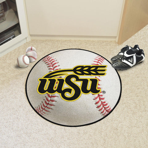 Wichita State Shockers Baseball Mat 27" diameter 