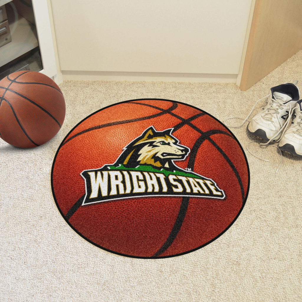 Wright State Raiders Basketball Mat 27" diameter 