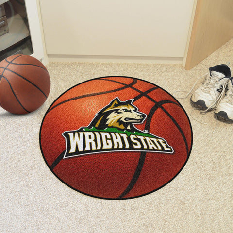 Wright State Raiders Basketball Mat 27" diameter 