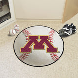 Minnesota Golden Gophers Baseball Mat 27" diameter 