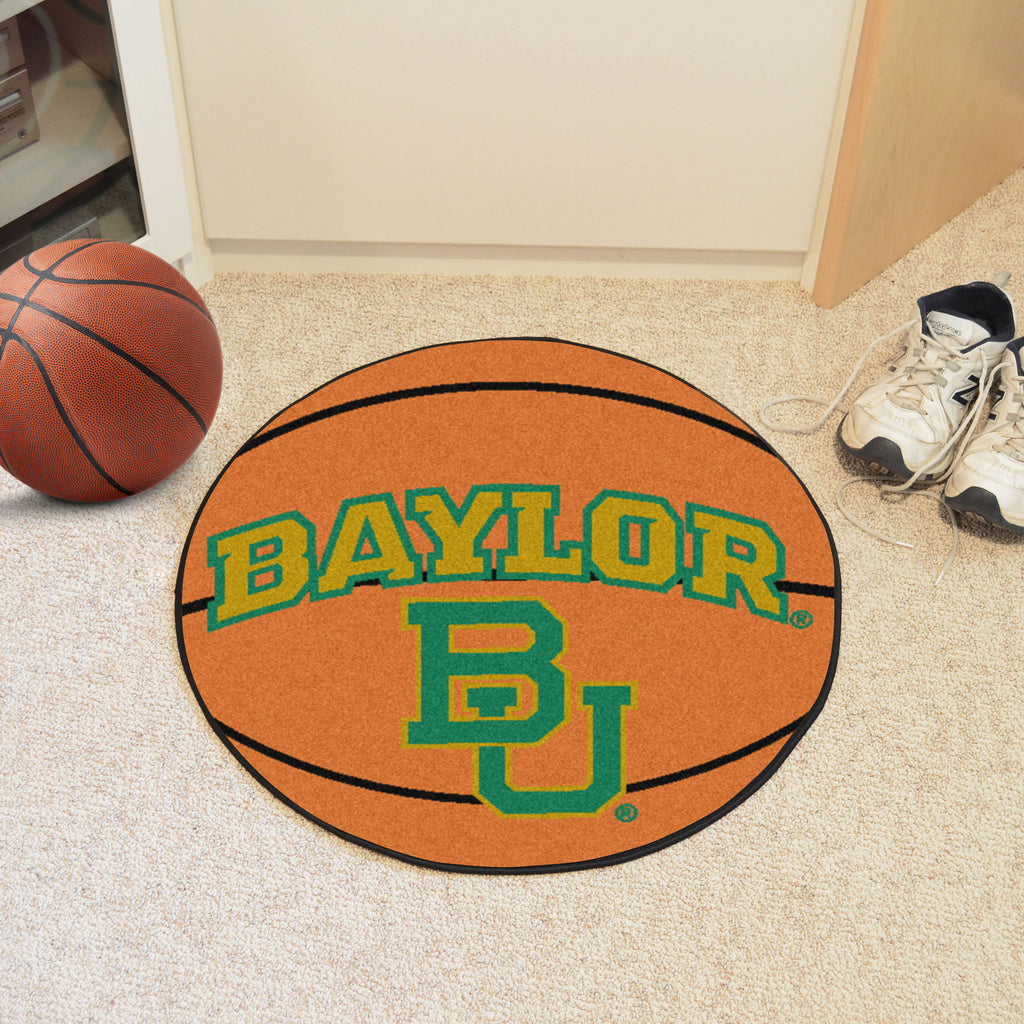 Baylor Basketball Mat 27" diameter