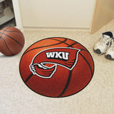 Western Kentucky Hilltoppers Basketball Mat 27" diameter 