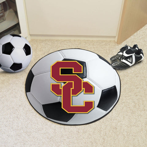 USC Trojans Soccer Ball Mat 27" diameter 