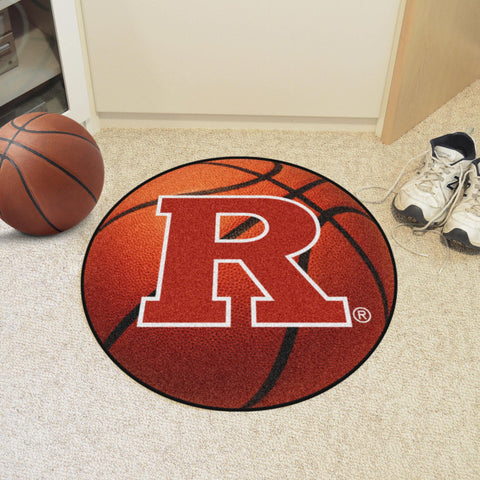 Rutgers Scarlet Knights Basketball Mat 27" diameter 