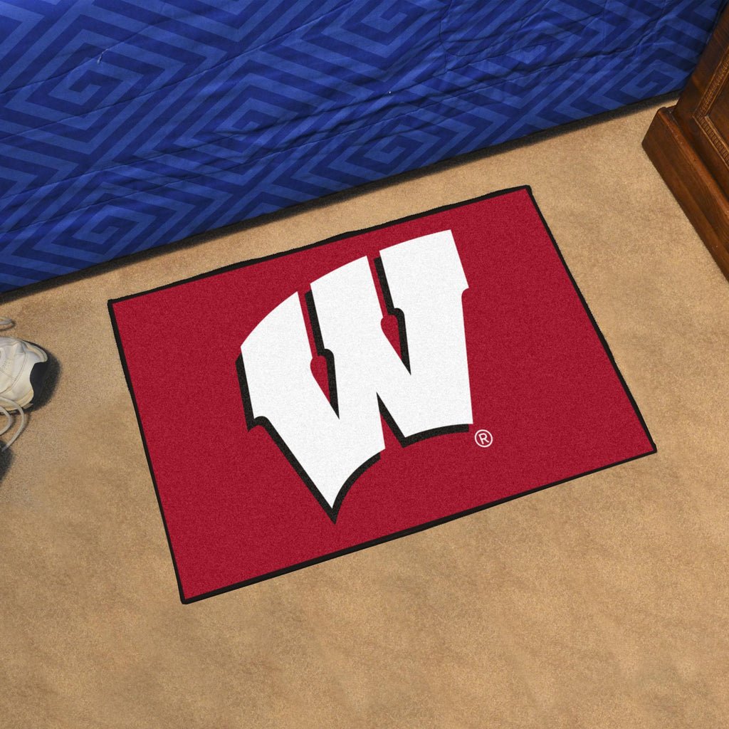 Wisconsin Badgers Starter Mat 19"x30"