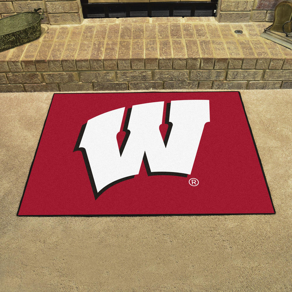 Wisconsin Badgers All Star Mat 33.75"x42.5"