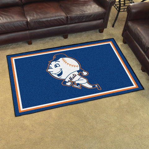 New York Mets Retro Collection 2014 4x6 Rug 