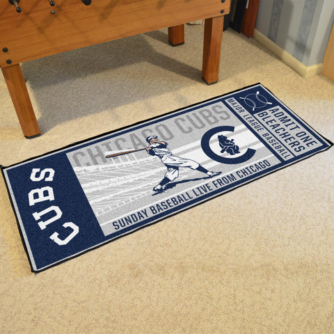 Chicago Cubs Retro Collection 1911 Ticket Runner 