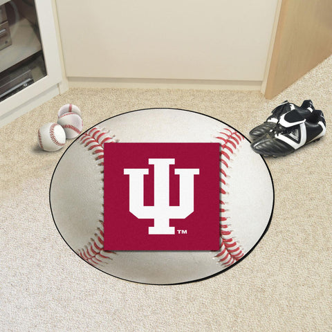 Indiana Hoosiers Baseball Mat 27" diameter 