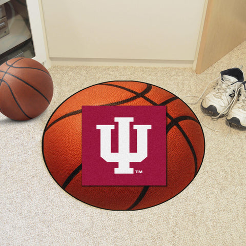 Indiana Hoosiers Basketball Mat 27" diameter 