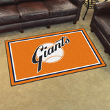 New York Giants Retro Collection 1947 4x6 Rug 