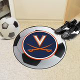 Virginia Cavaliers Soccer Ball Mat 27" diameter 