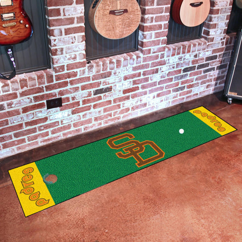 San Diego Padres Retro Collection 1969 Putting Green Mat 