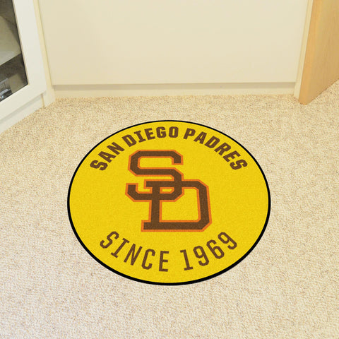 San Diego Padres Retro Collection 1969 Roundel Mat 
