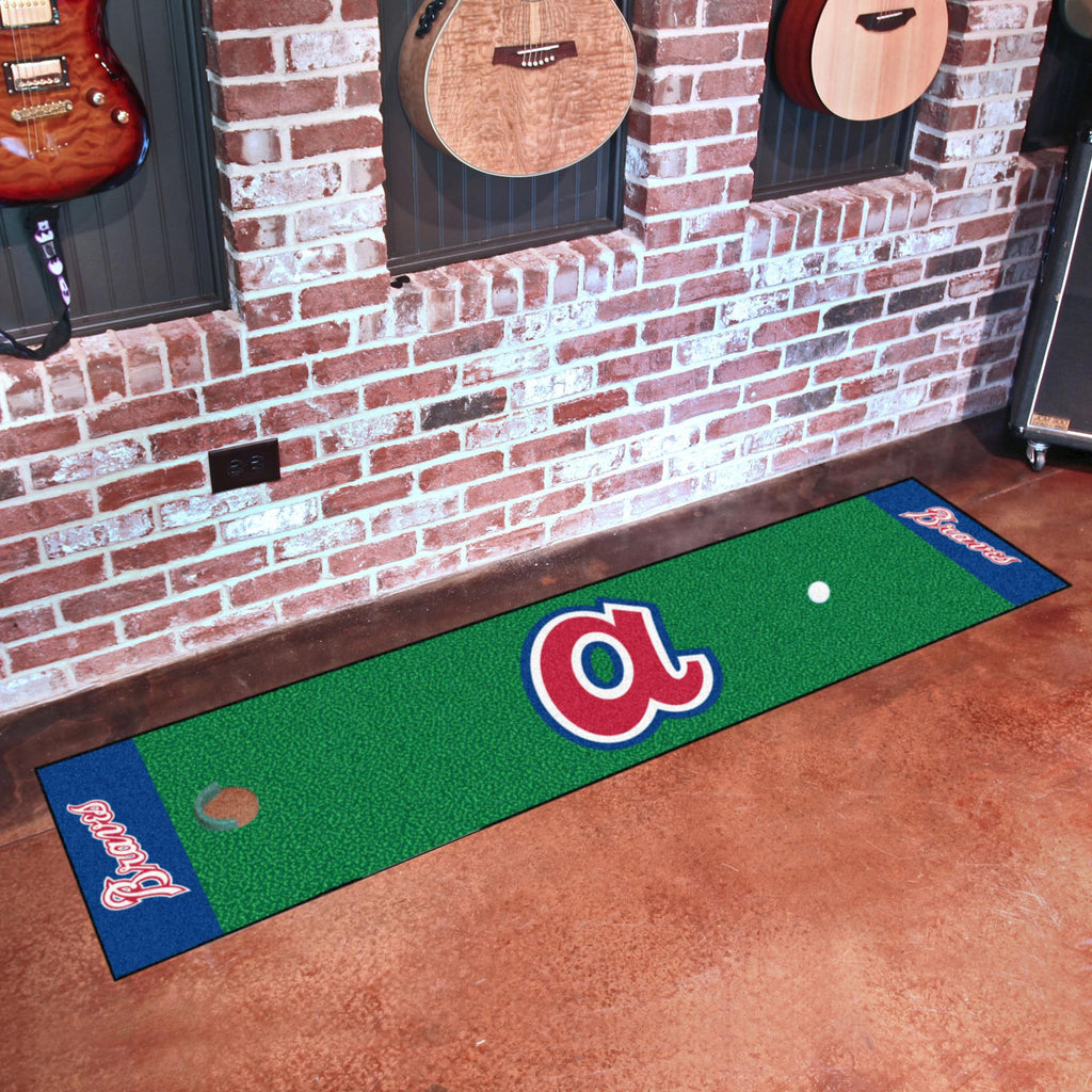 Atlanta Braves Retro Collection 1974 Putting Green Mat 