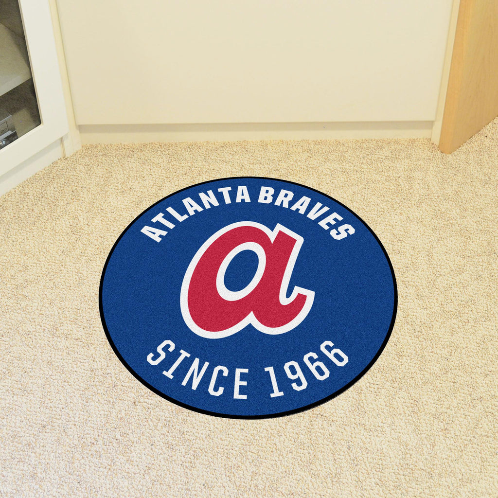 Atlanta Braves Retro Collection 1974 Roundel Mat 
