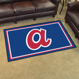 Atlanta Braves Retro Collection 1974 4x6 Rug 