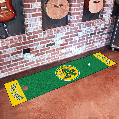 Oakland Athletics Retro Collection 1981 Putting Green Mat 