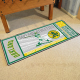 Oakland Athletics Retro Collection 1981 Ticket Runner 