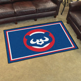 Chicago Cubs Retro Collection 1990 4x6 Rug 