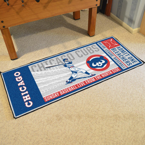 Chicago Cubs Retro Collection 1990 Ticket Runner 