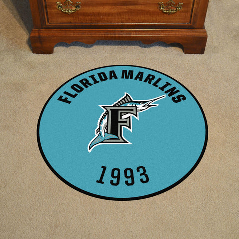 Miami Marlins Retro Collection 1993 Roundel Mat 