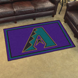 Arizona Diamondbacks Retro Collection 1998 4x6 Rug 