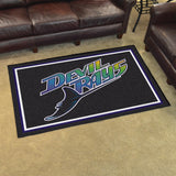 Tampa Bay Rays Retro Collection 1998 Tampa Ray Devil 4x6 Rug 