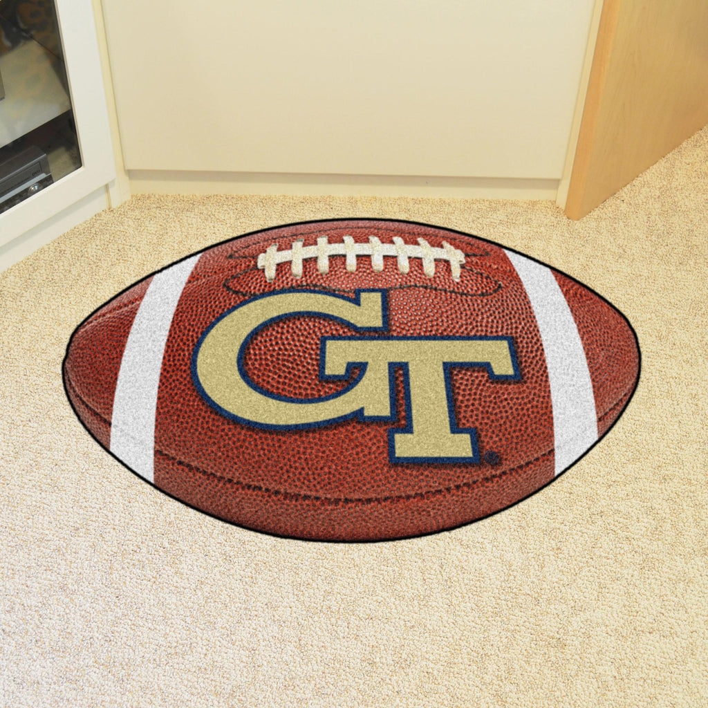 Georgia Tech Yellow Jackets Football Mat 20.5"x32.5" 