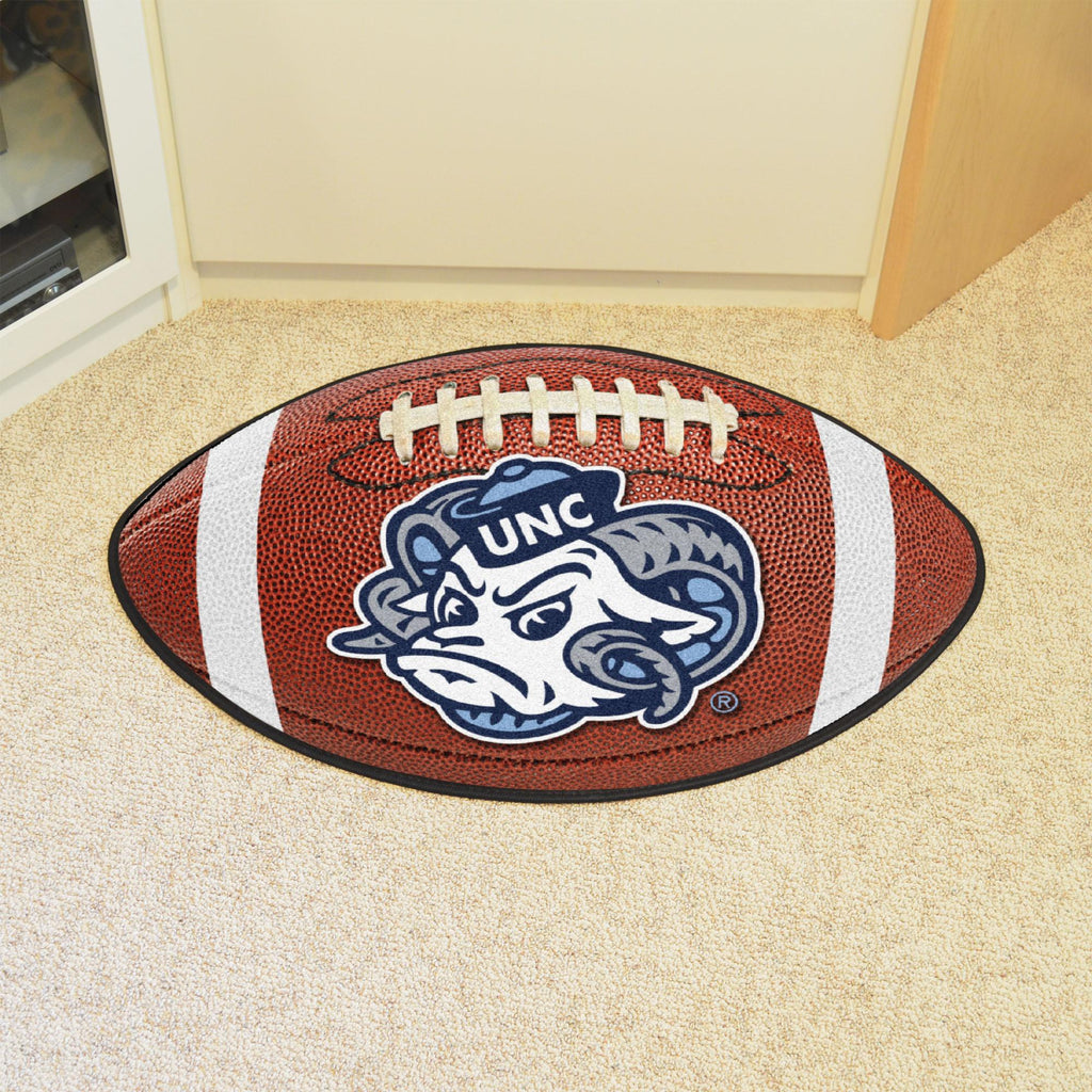 North Carolina Tar Heels Football Mat 20.5"x32.5"