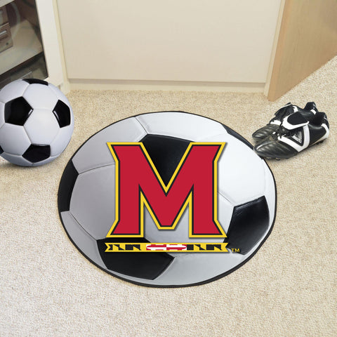 Maryland Terrapins Soccer Ball Mat 27" diameter 