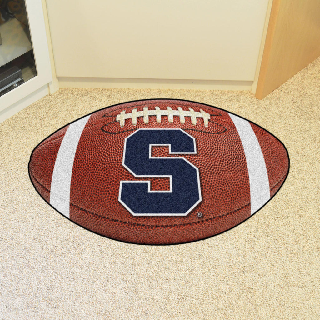 Syracuse Orangemen Football Mat 20.5"x32.5" 