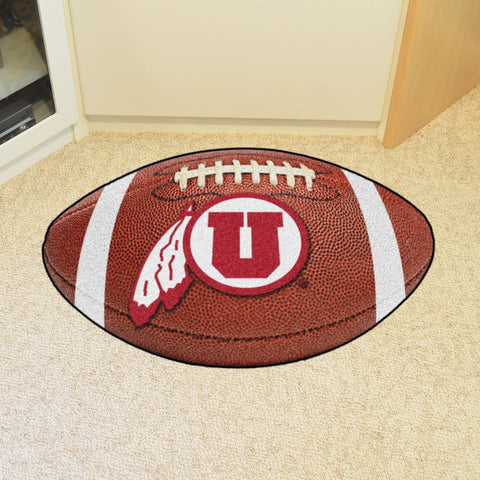 Utah Utes Football Mat 20.5"x32.5" 