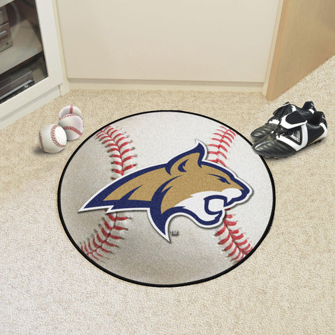 Montana State Bobcats Baseball Mat 27" diameter 