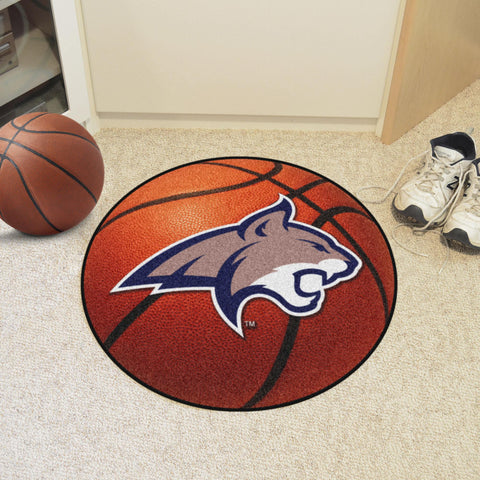Montana State Bobcats Basketball Mat 27" diameter 