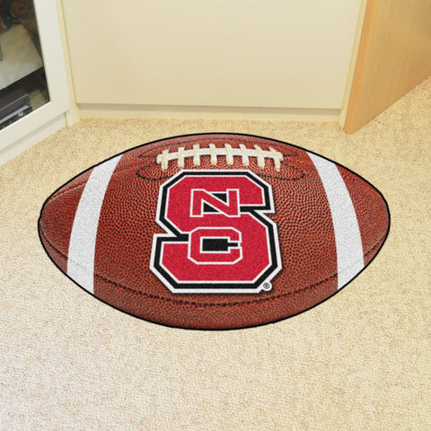 North Carolina State Wolfpack Football Mat 20.5"x32.5"