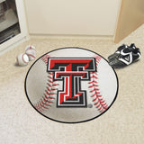 Texas Tech Red Raiders Baseball Mat 27" diameter 