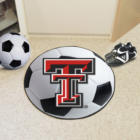 Texas Tech Red Raiders Soccer Ball Mat 27" diameter 