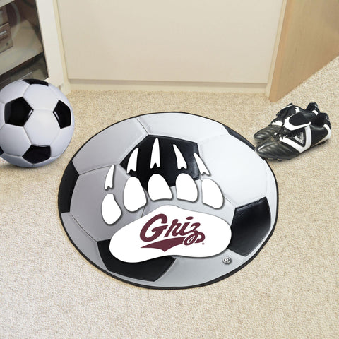 Montana Grizzlies Soccer Ball Mat 27" diameter 