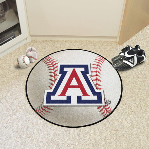 Arizona Wildcats Baseball Mat 27" diameter 
