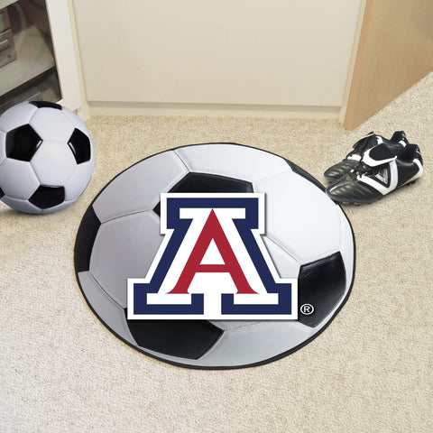 Arizona Wildcats Soccer Ball Mat 27" diameter 