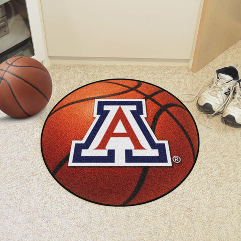Arizona Wildcats Basketball Mat 27" diameter 