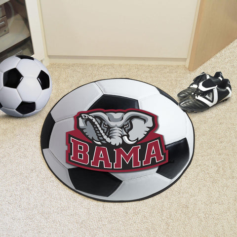 Alabama Crimson Tide Soccer Ball Mat 27" diameter