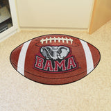 Alabama Crimson Tide Football Mat 20.5"x32.5"