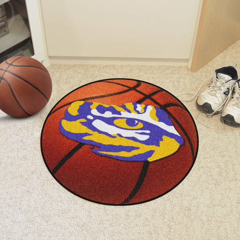 LSU Tigers Basketball Mat 27" diameter 